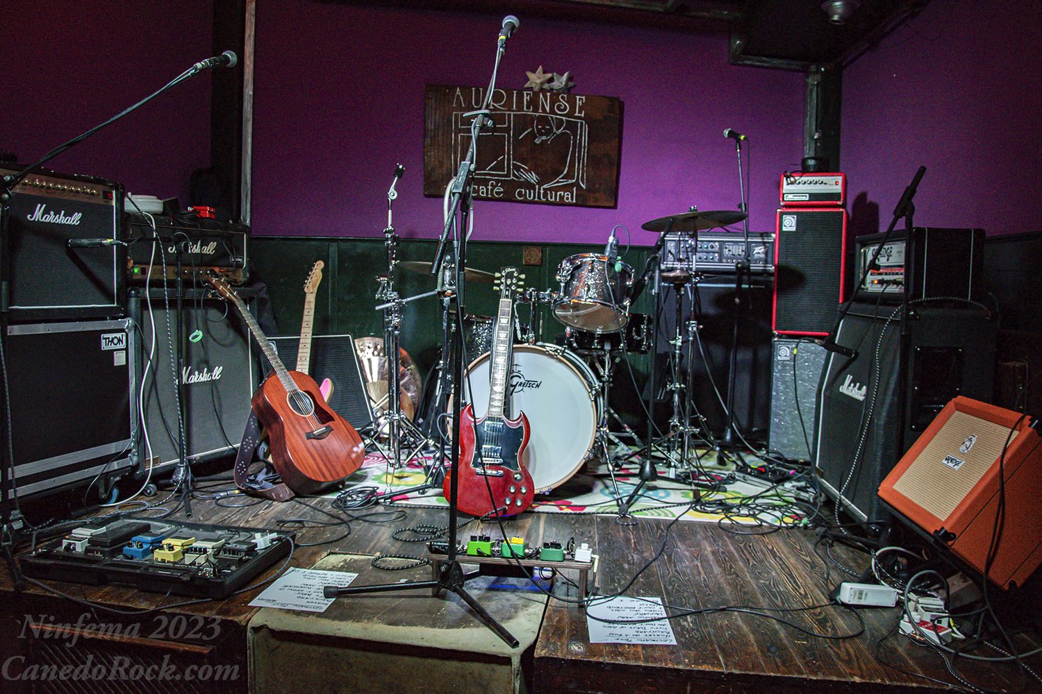 Lestrato Fest . Café Auriense. Ourense.