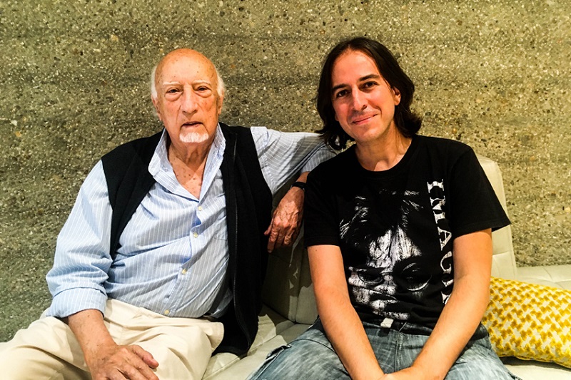 Jorge Salán y Manuel Vicent